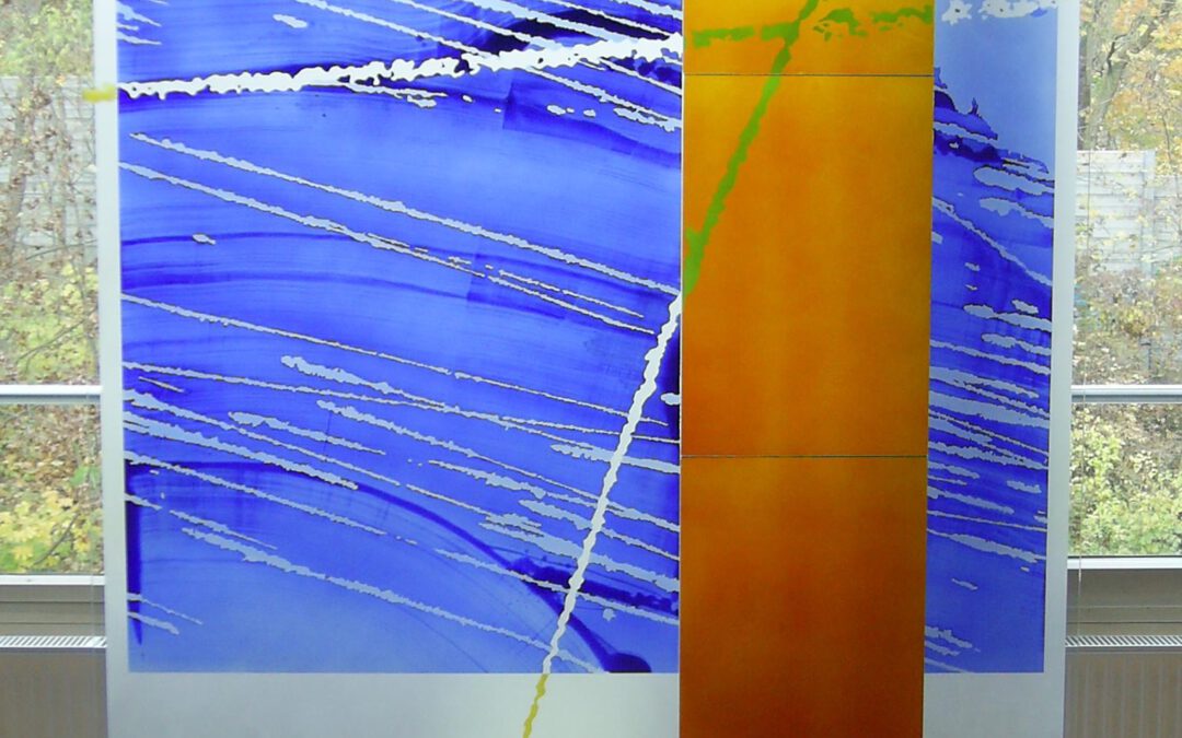 2008 Glasbild von Tobias Kammerer im Andachtsraum des Pflege- und Therapiezentrums in Nürnberg
